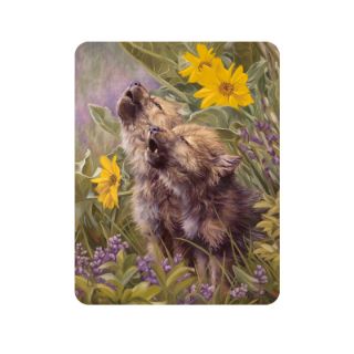Obrázek z Magnet 3D 7x9cm - vyjící vlčí mláďata (25) 